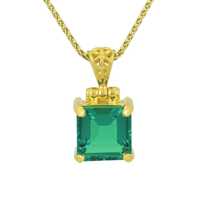 Biron Emerald Pendant
