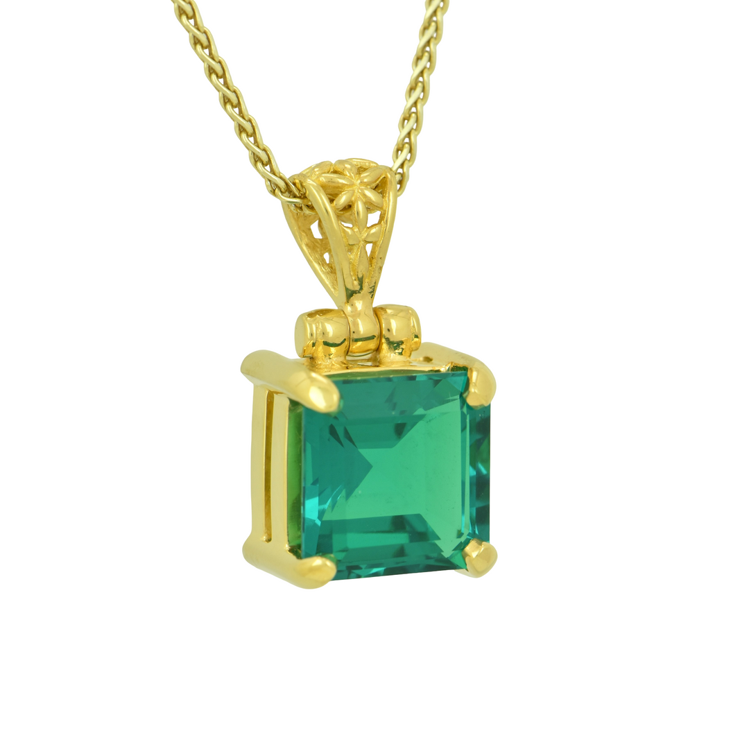 Biron Emerald Pendant