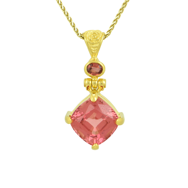 Padparadscha Sapphire Pendant