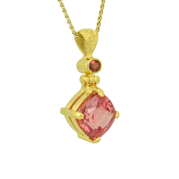 Padparadscha Sapphire Pendant