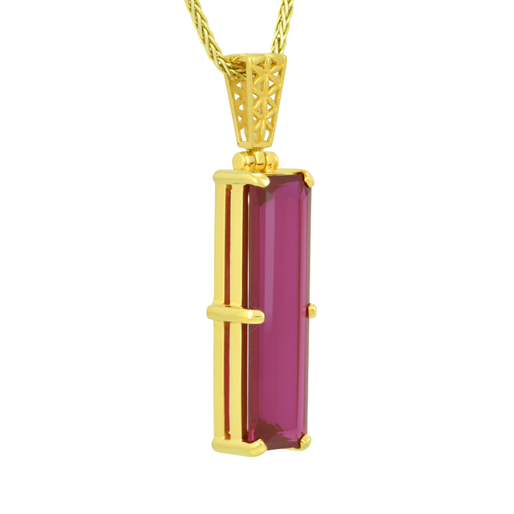 Parvati Pink Sapphire Pendant