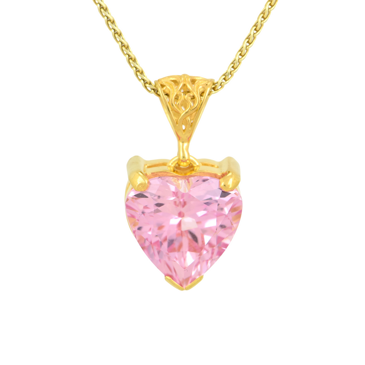 Imperial Pink Sapphire Pendant