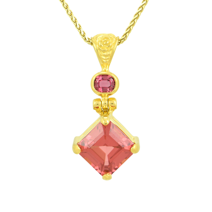 Padparadscha Sapphire Pendant
