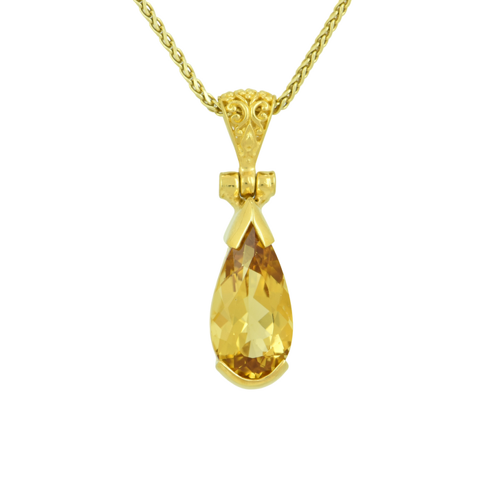 Golden Beryl Pendant