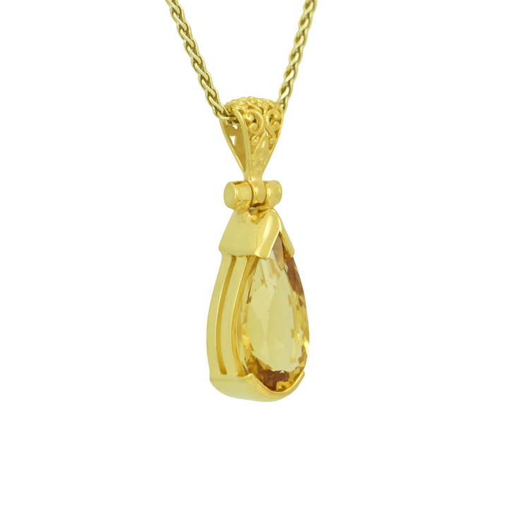 Golden Beryl Pendant