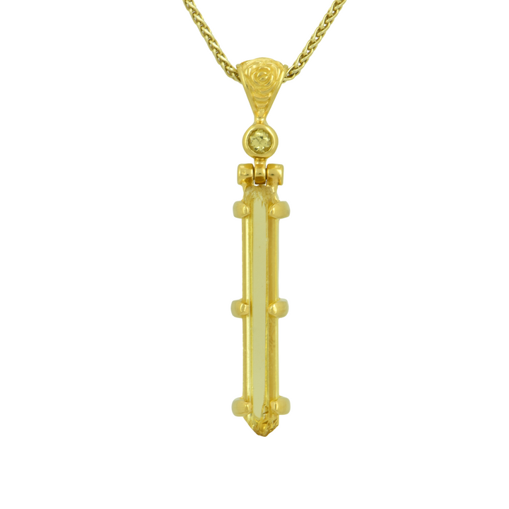 Golden Beryl Pendant