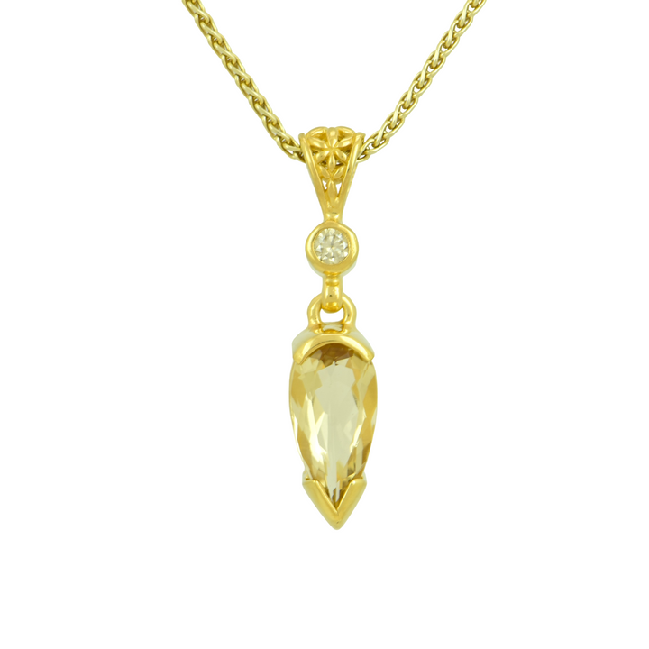 Golden Beryl Pendant