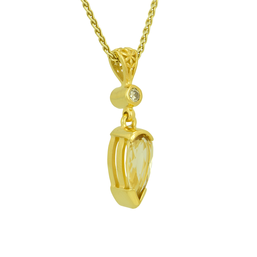 Golden Beryl Pendant