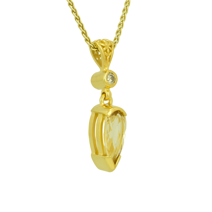 Golden Beryl Pendant