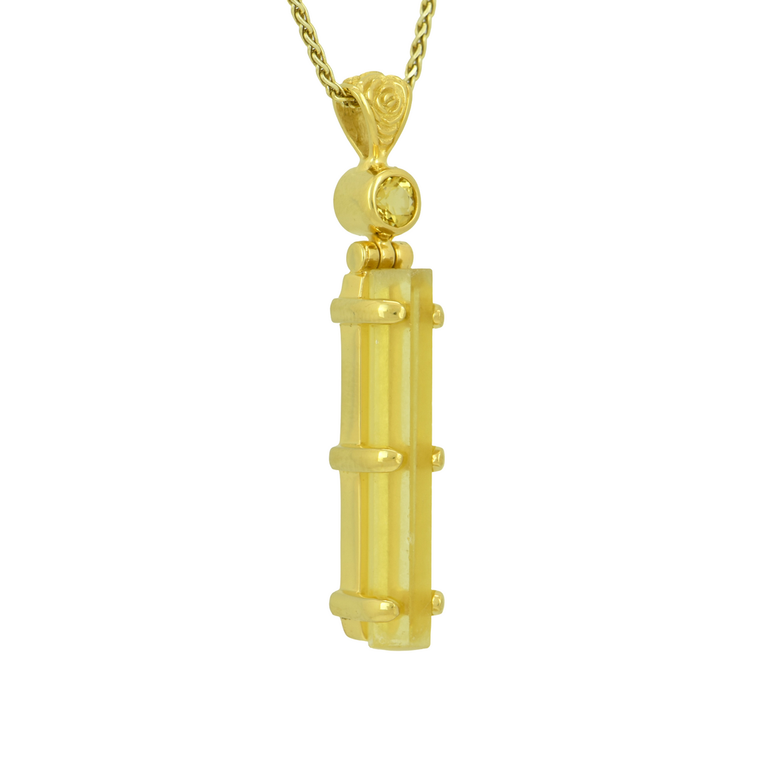 Golden Beryl Pendant