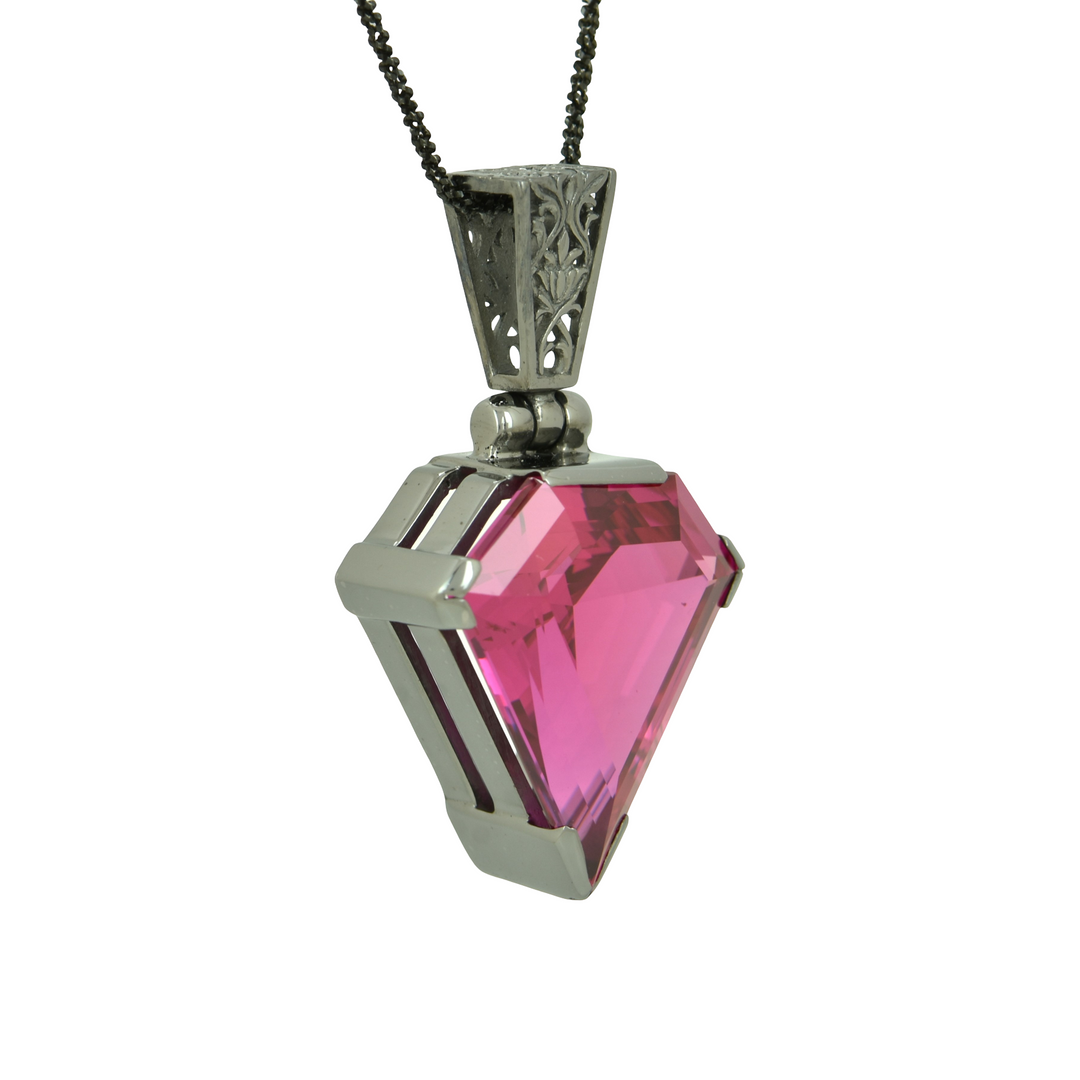 Parvati Pink Sapphire Pendant