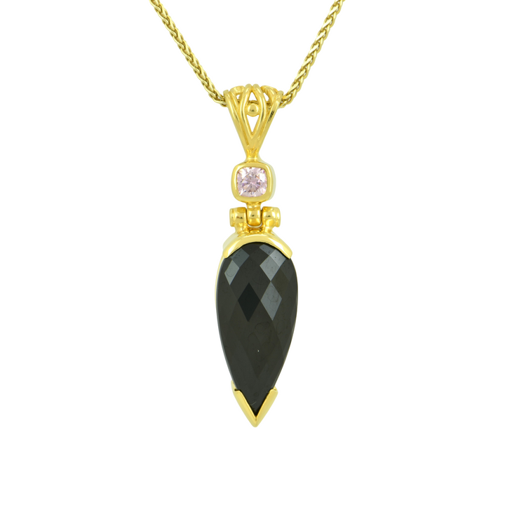 Black Spinel Pendant