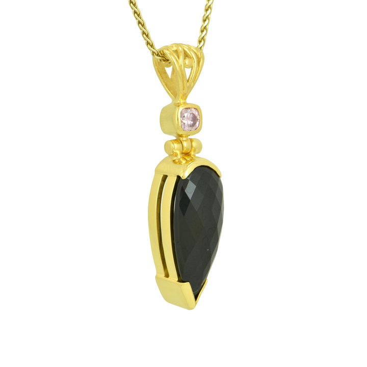 Black Spinel Pendant