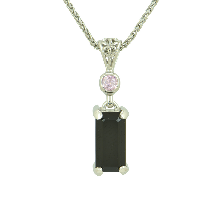 Black Spinel Pendant