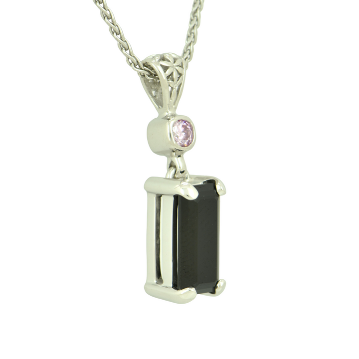 Black Spinel Pendant