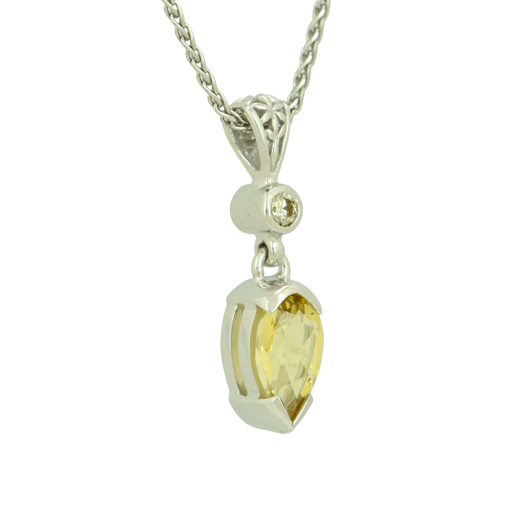 Golden Beryl Pendant