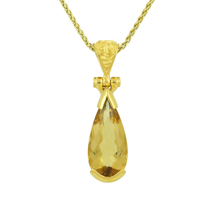 Golden Beryl Pendant