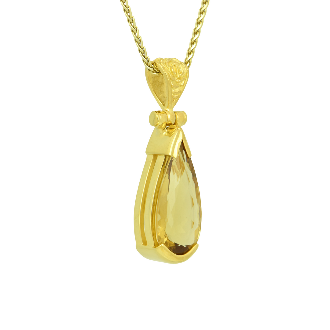 Golden Beryl Pendant