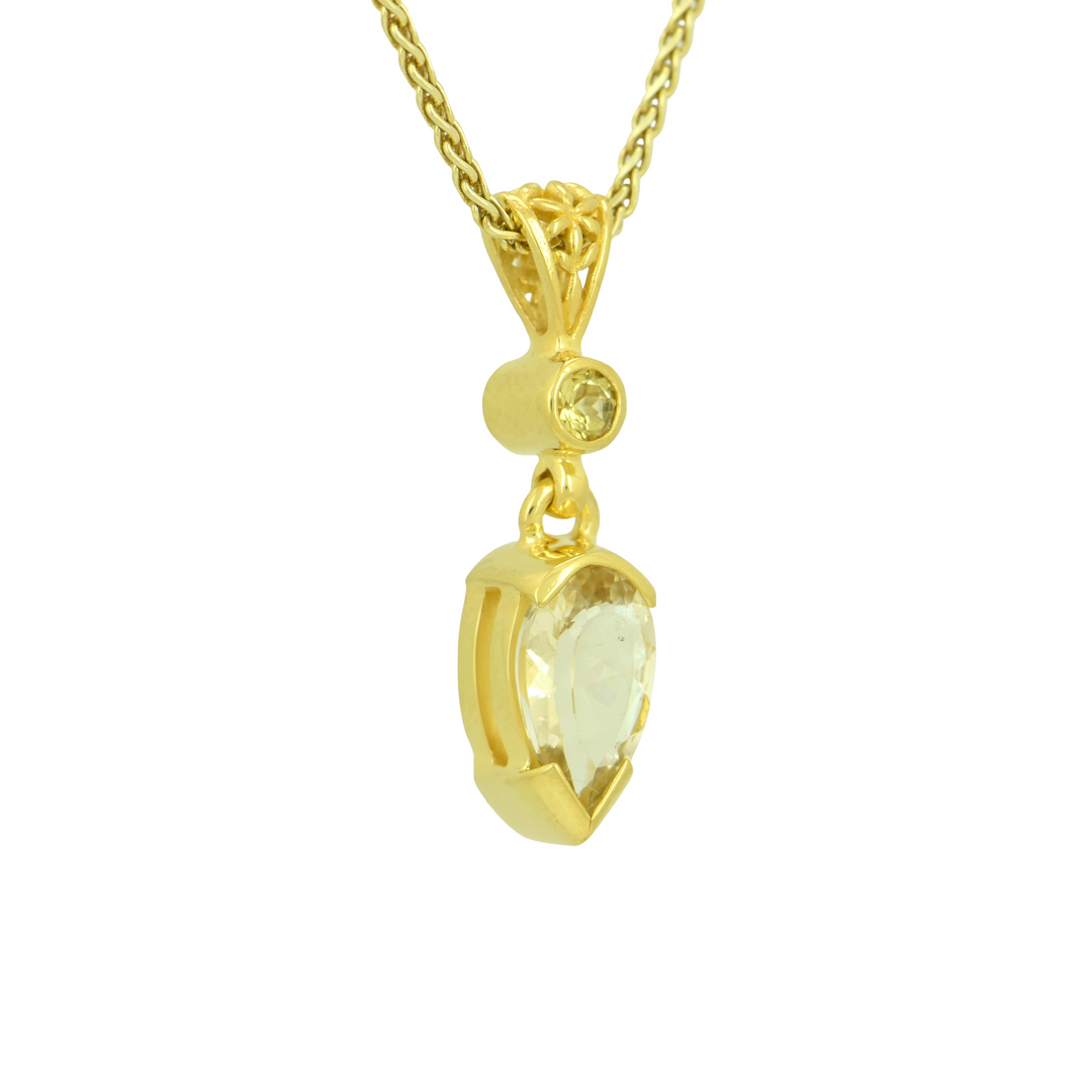 Golden Beryl Pendant