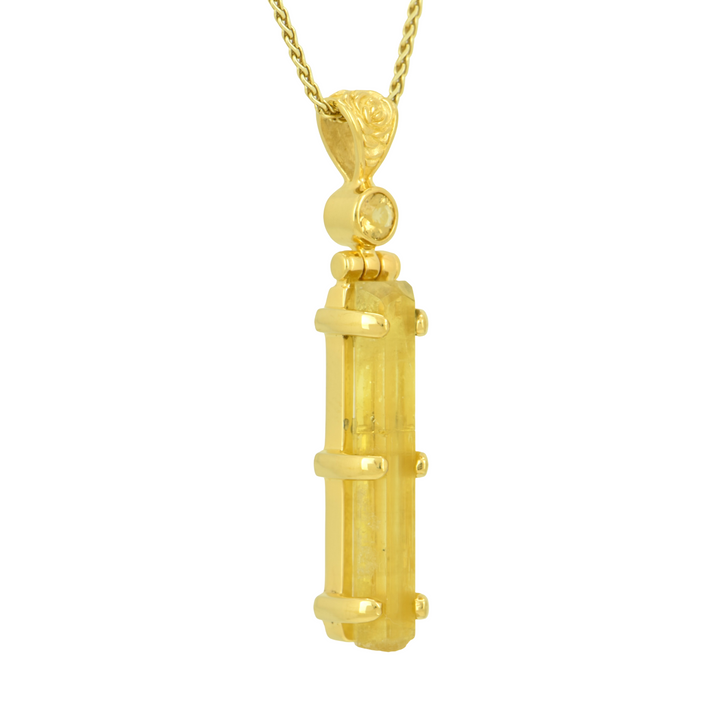 Golden Beryl Pendant