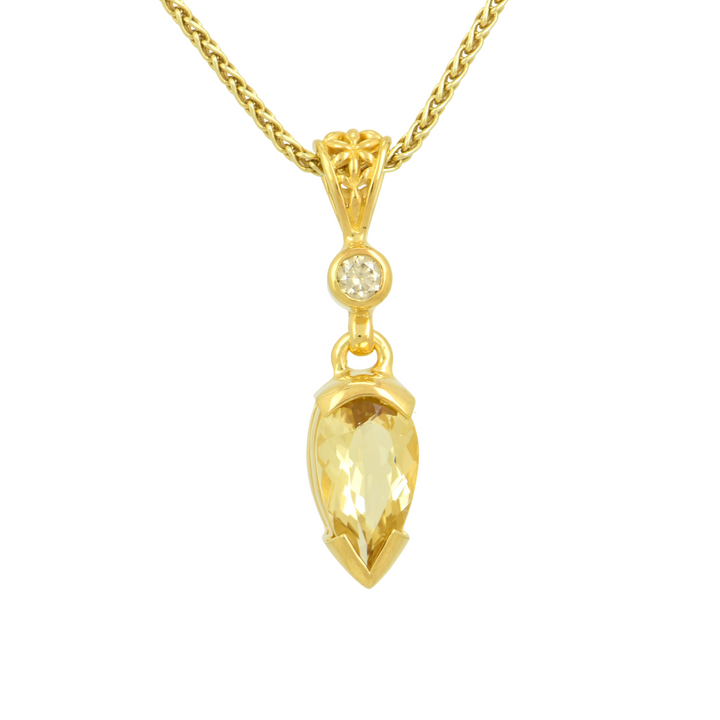 Golden Beryl Pendant
