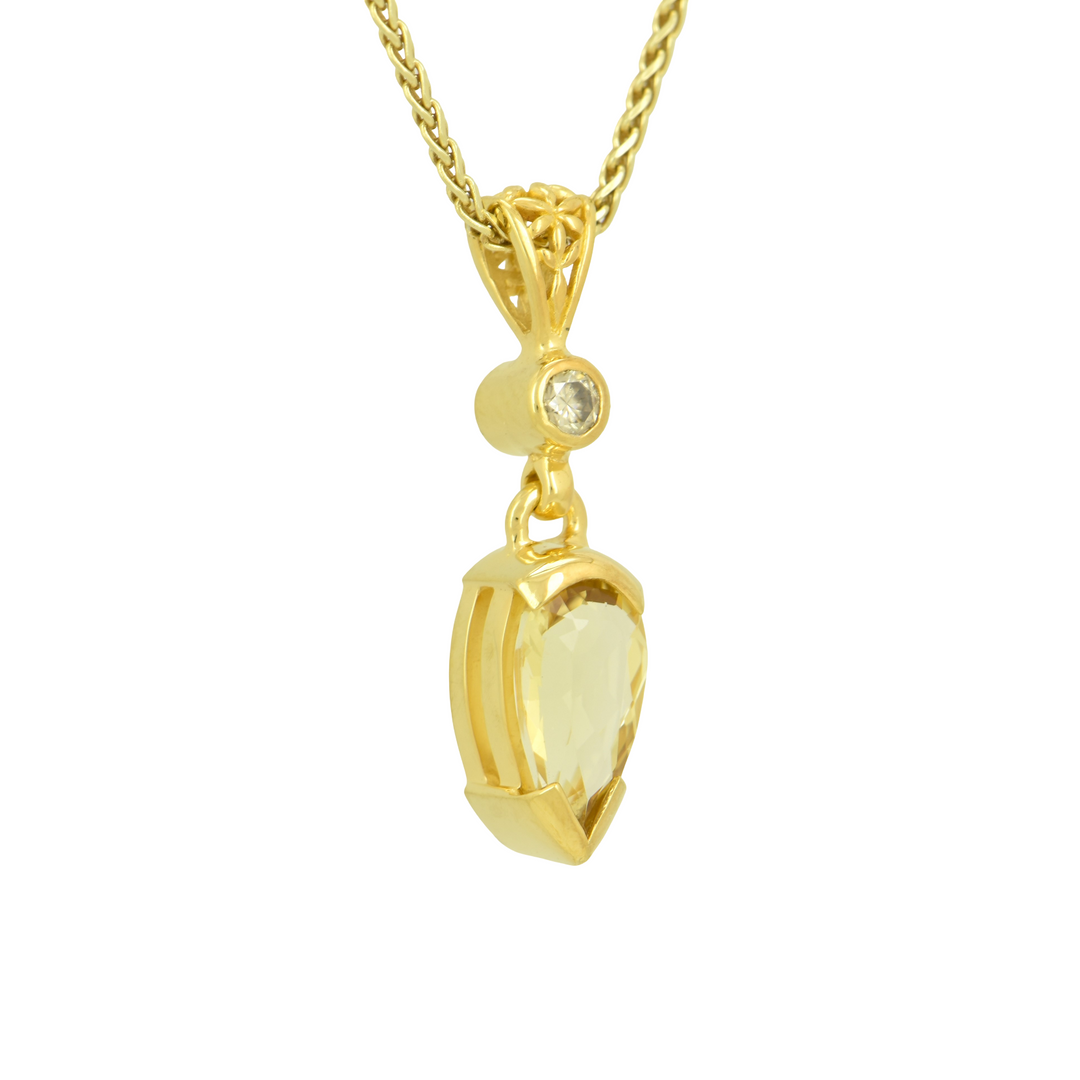 Golden Beryl Pendant