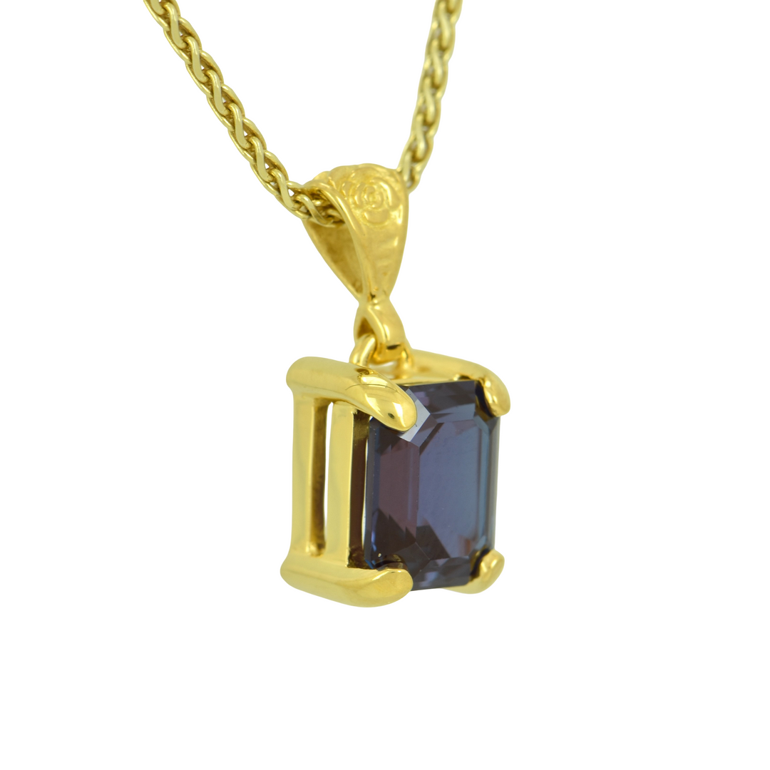Alexandrite Chrysoberyl Pendant