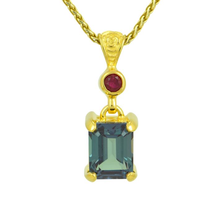 Alexandrite Chrysoberyl Pendant
