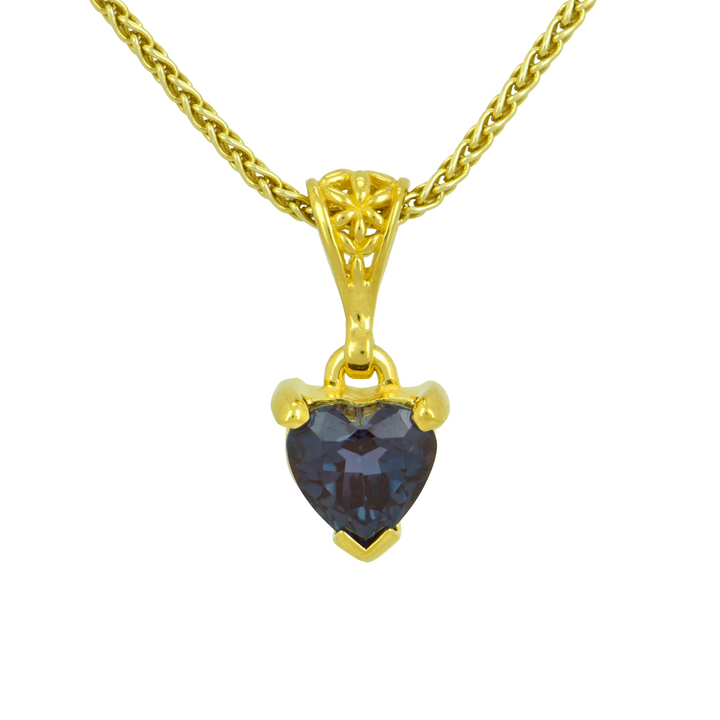 Alexandrite Chrysoberyl Pendant