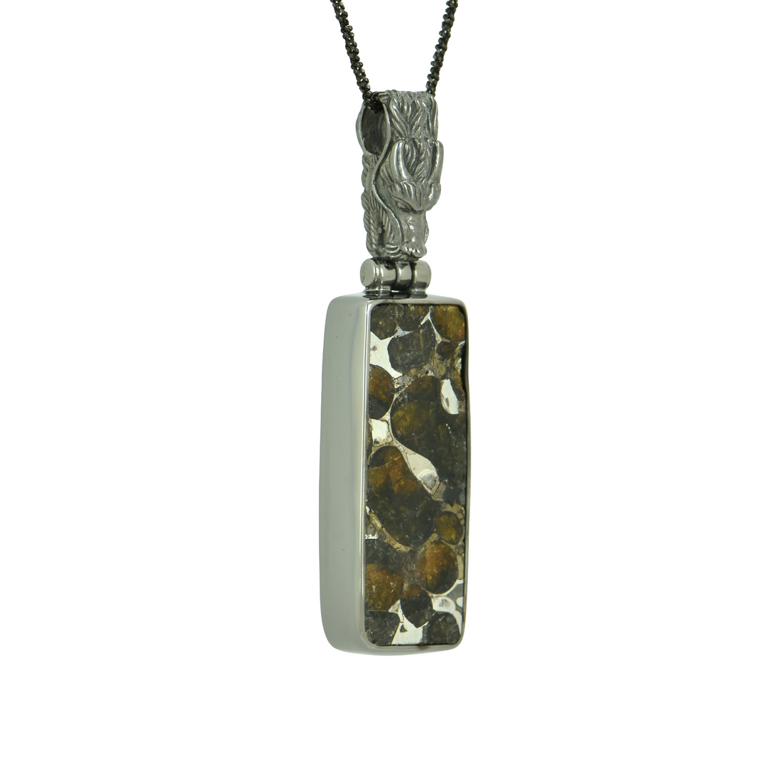 Sericho Pallasite Meteorite Pendant