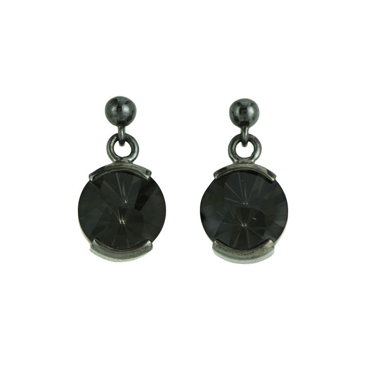 Midnight Mystic Quartz Earrings