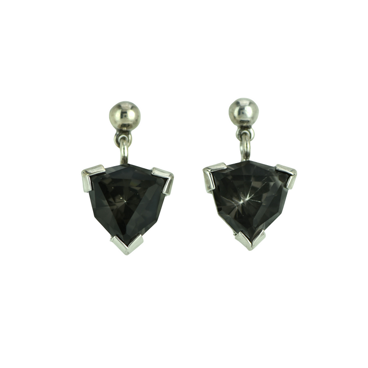 Midnight Mystic Quartz Earrings