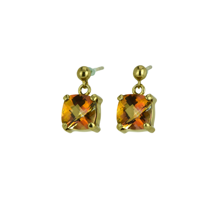 Sunstar Mystic Quartz Earrings