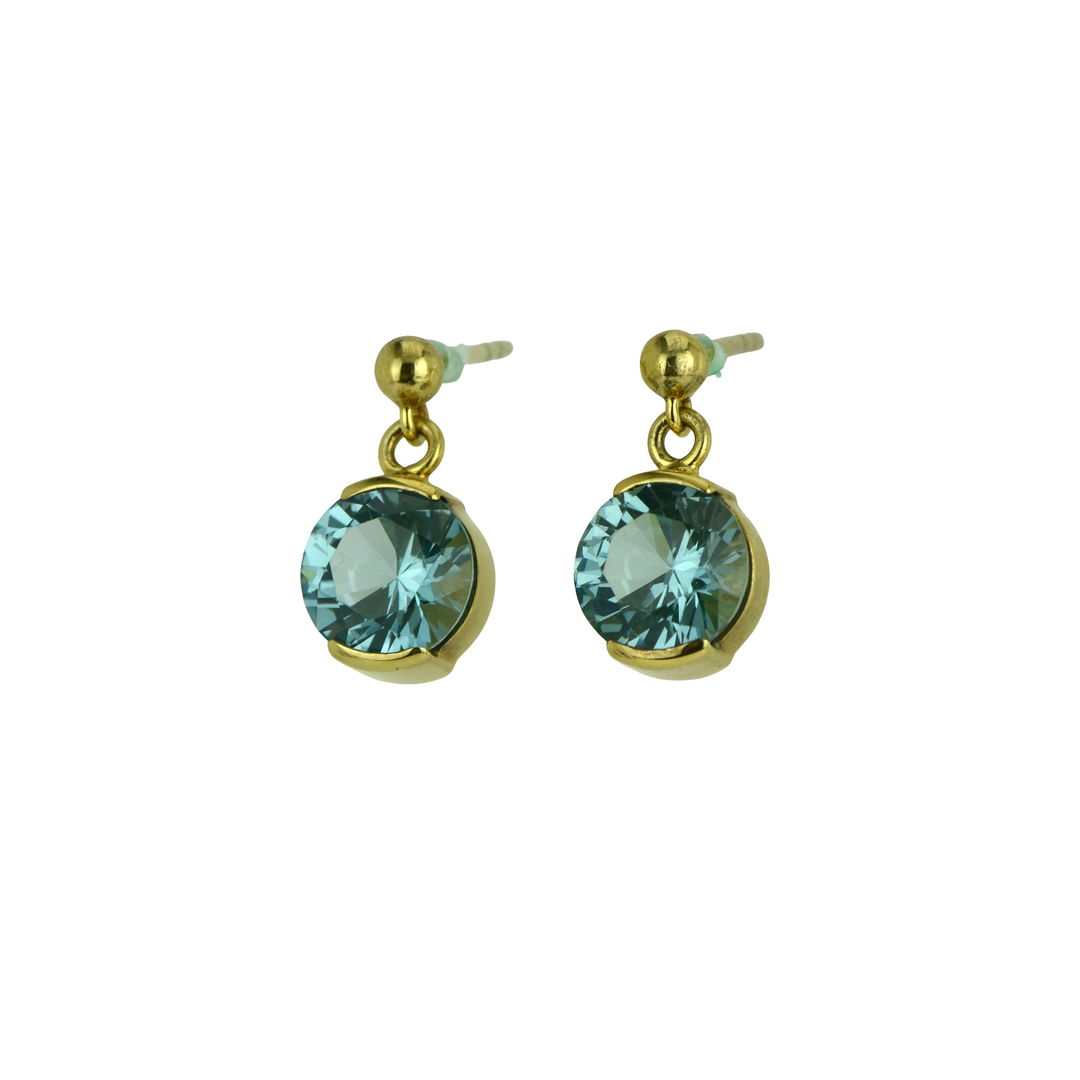 Paraiba Effect Spinel Earrings