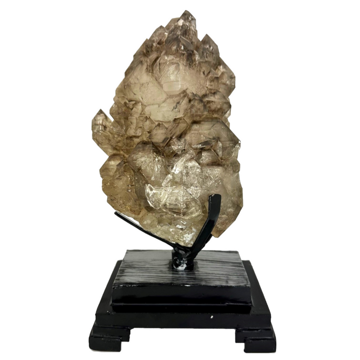 Elestial Quartz/Green Tourmaline