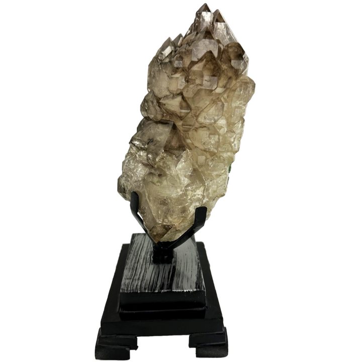 Elestial Quartz/Green Tourmaline