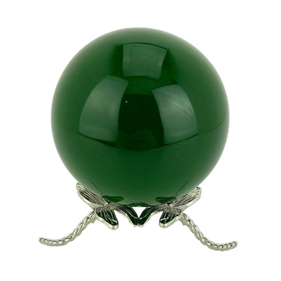 Green Obsidian Sphere