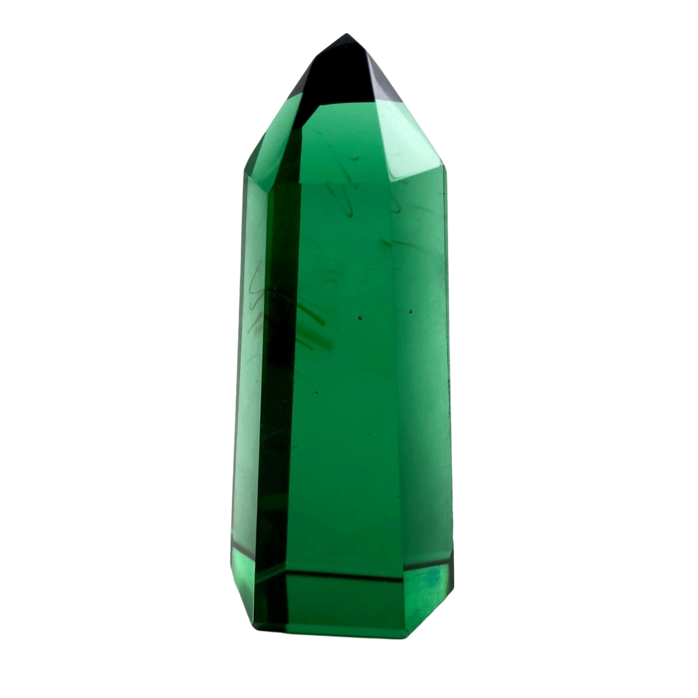 Green Obsidian Point