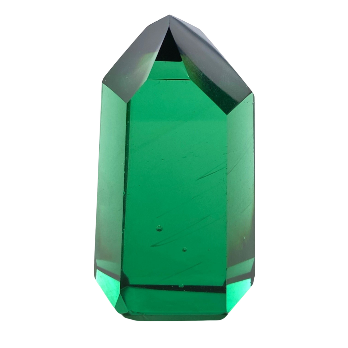 Green Obsidian Point