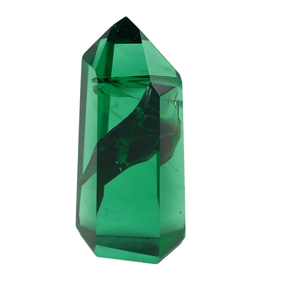 Green Obsidian Point