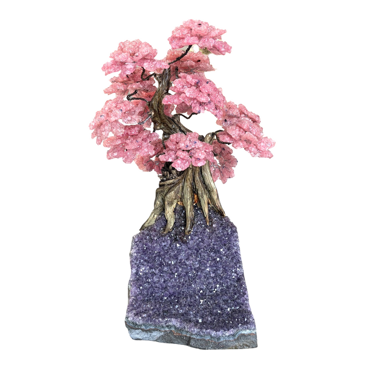 Rose Quartz-Amethyst Tree 3kg