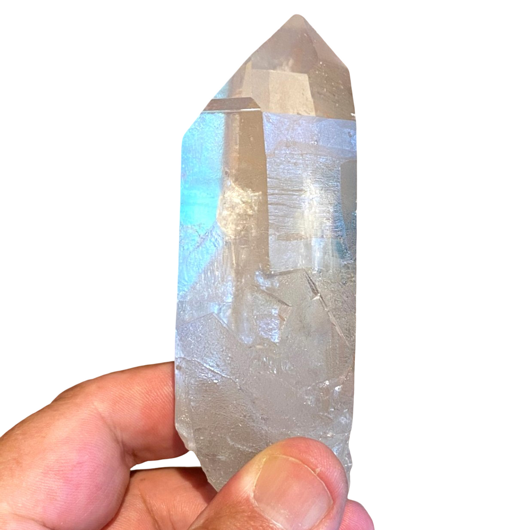 Pink Lemurian Quartz Point 0.31kg