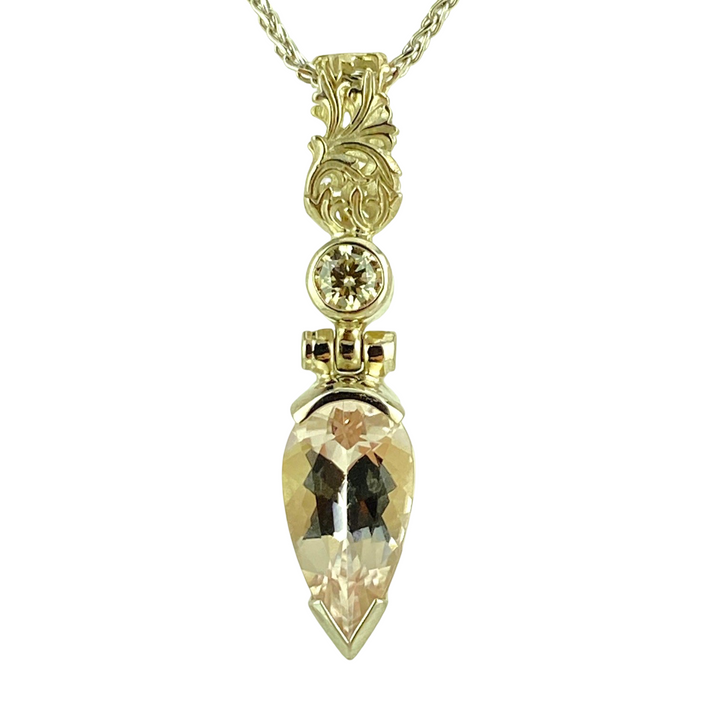 Morganite Pendant
