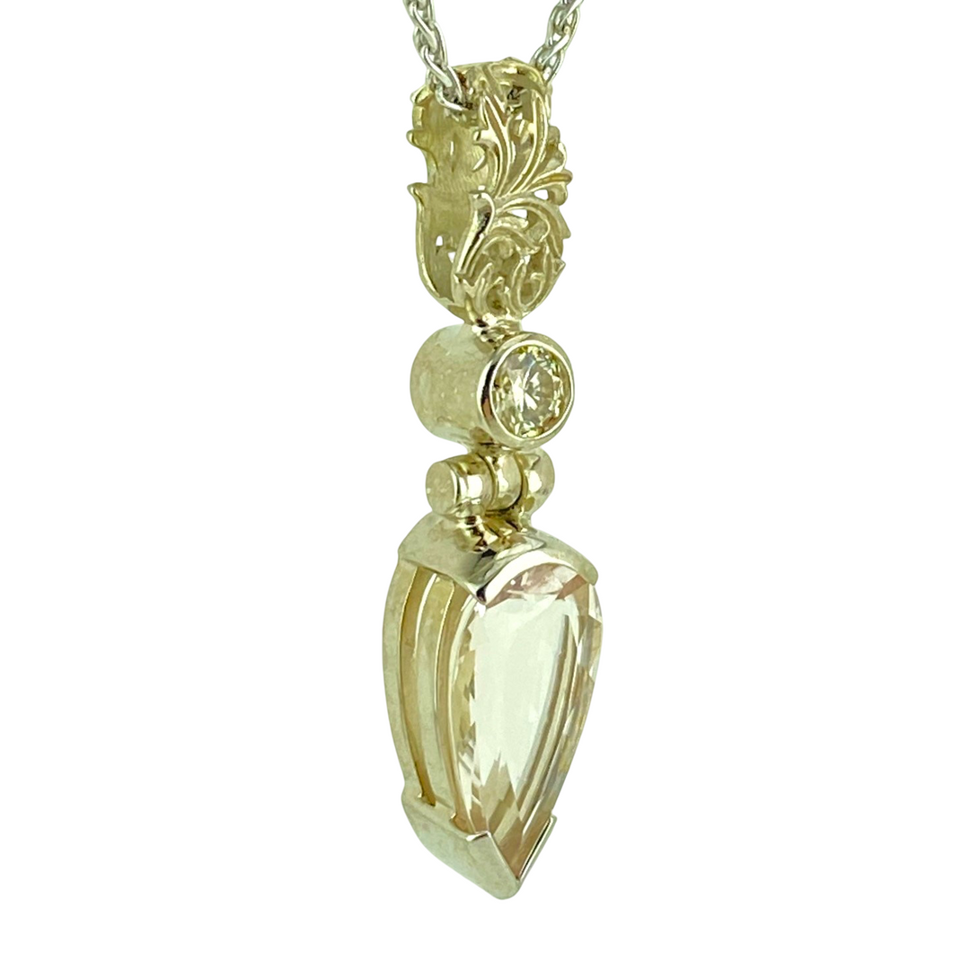 Morganite Pendant