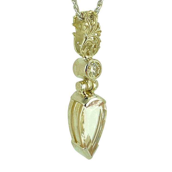 Morganite Pendant