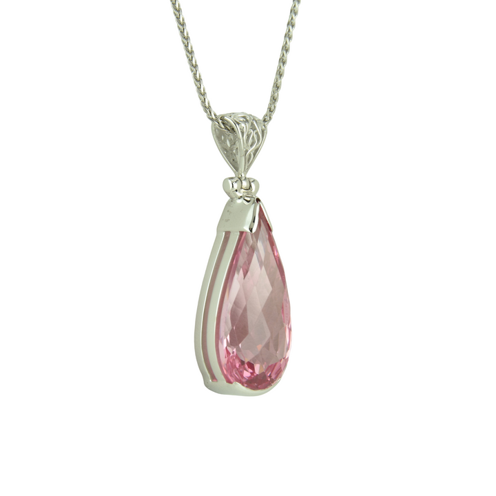 Imperial Pink Sapphire Pendant