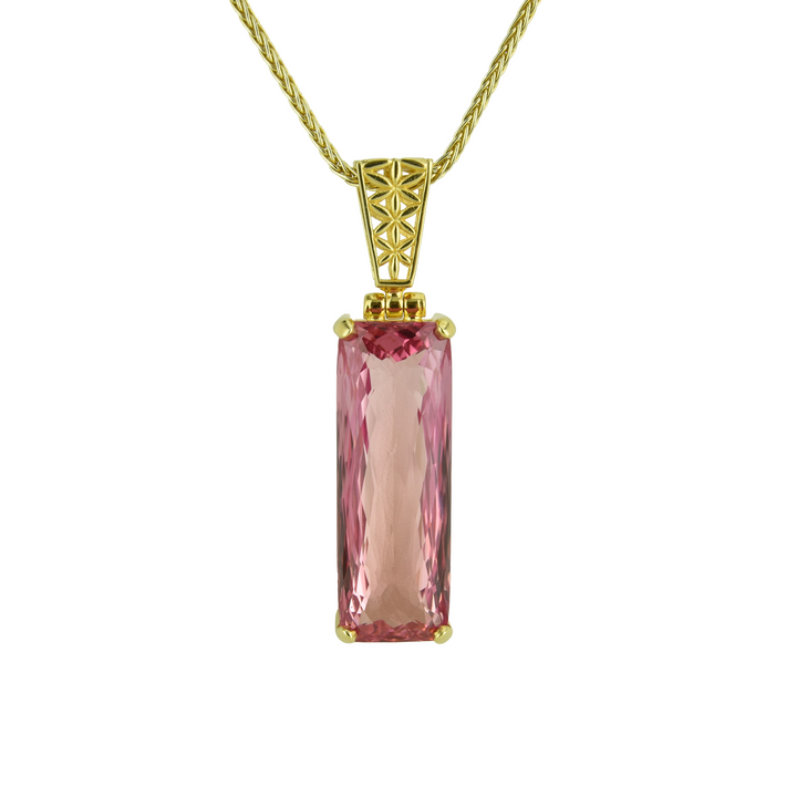 Imperial Pink Sapphire Pendant