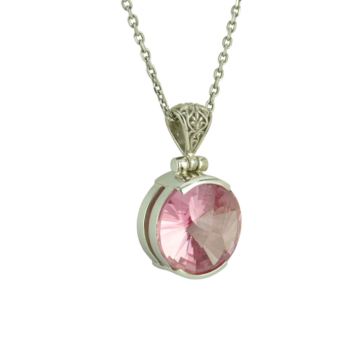 Imperial Pink Sapphire Pendant