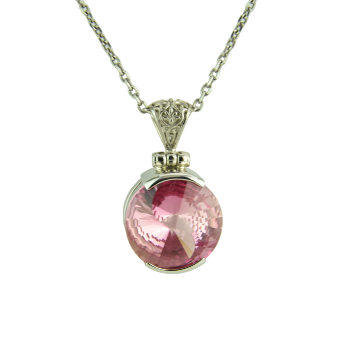 Imperial Pink Sapphire Pendant