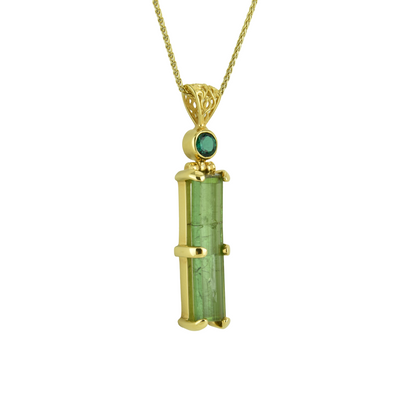 Raw Green Tourmaline